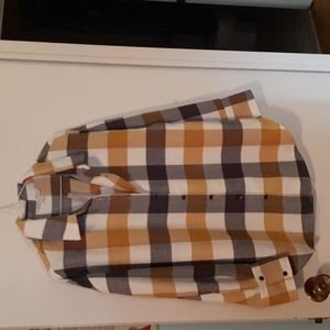 Cleo petites large oversized cozy shirt